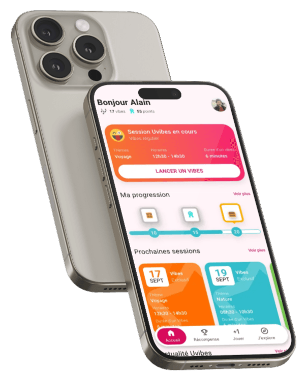 Fonctionnalités de l'application