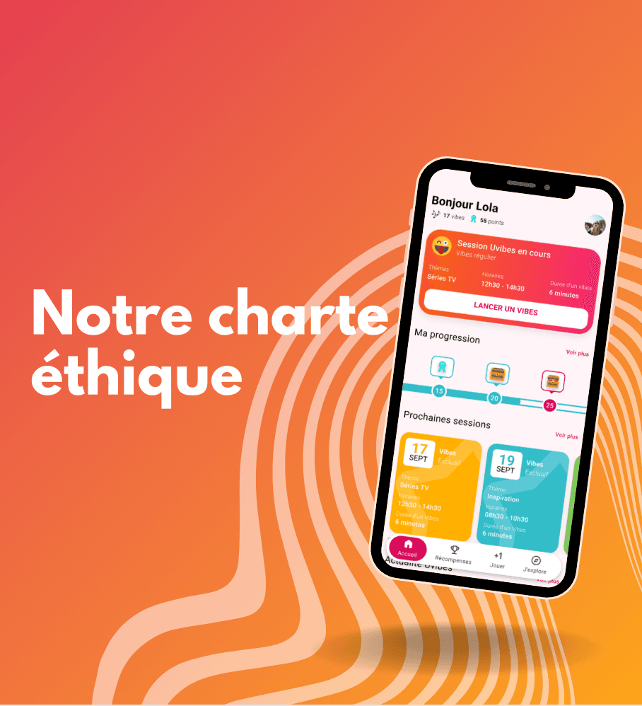NOTRE CHARTE UVIBES